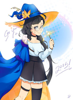 new year ceremony ---- special illustration