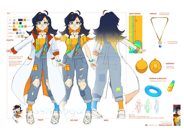 serena ---- personal project sheet